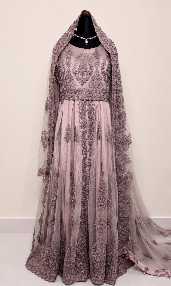 Dusty Mauve Bridal Maxi